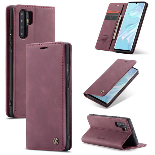 Huawei Case Flip Window Leather Card Slot Protective Cover