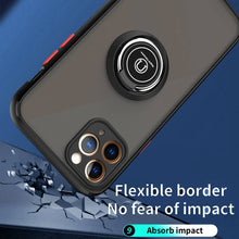 Load image into Gallery viewer, Magnetic Finger Ring Holder Apple iPhone Case