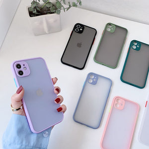 Frosted Skin Feeling iPhone Case, Different Colors