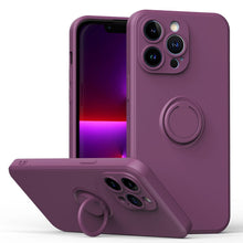 Load image into Gallery viewer, Silicone Finger Holder iPhone Case, Overall View