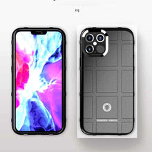 Load image into Gallery viewer, Rugged Shield iPhone Case, Front and Back View