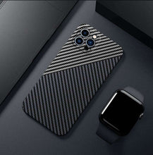 Load image into Gallery viewer, Apple iPhone Case Carbon Fiber Full Protection Hard Cover