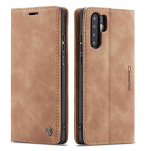 Load image into Gallery viewer, Huawei Case Flip Window Leather Card Slot Protective Cover