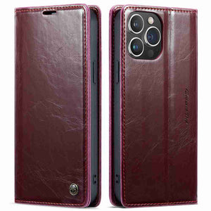 Apple iPhone Case Flip Fold Card Slot Leather Protective Cover