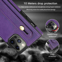 Load image into Gallery viewer, Apple iPhone Waistband With Lanyard Leather Protective Cover
