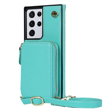 Load image into Gallery viewer, Samsung Galaxy Mobile Phone Storage Leather Wallet Card Slot Case Cover