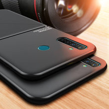 Load image into Gallery viewer, Realme Cases Matte Texture Built-In Magnetic Car Holder Protective Cover