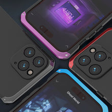Load image into Gallery viewer, Apple iPhone 14 Pro Max Frosted Metal Case, Multi-color Display