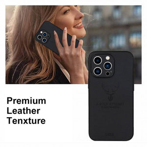 Leather Deer Pattern Case for Apple iPhone Cover