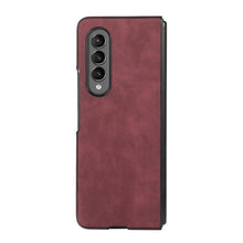 Load image into Gallery viewer, Samsung Galaxy Z Flip Fold Leather Case Cover
