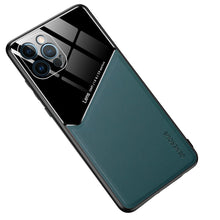 Load image into Gallery viewer, Apple iPhone Case Built-in Magnetic Cover, Green