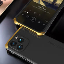 Load image into Gallery viewer, Apple iPhone 14 Pro Max Frosted Metal Case, Bottom View