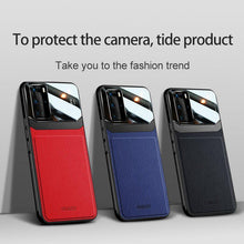 Load image into Gallery viewer, Huawei Case Delicate Leather Glass Protective Cover