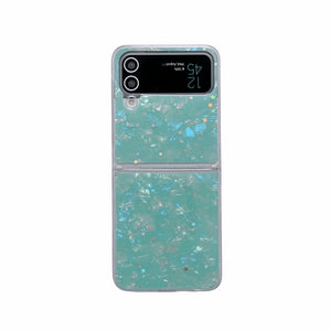 Samsung Case Shell Pattern Flip 3 4 Cover