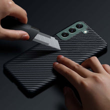 Load image into Gallery viewer, Samsung Case Carbon Fiber Full Protection Cover