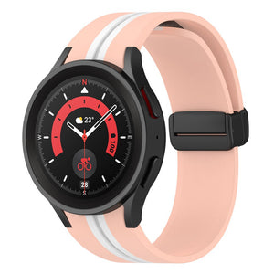 Samsung Galaxy Watch Silicone Magnetic Band Strap - yhsmall