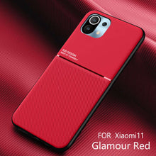Load image into Gallery viewer, Redmi Case Matte Texture Built-In Magnetic Car Holder Protective Cover