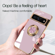 Load image into Gallery viewer, Google Pixel Phone Case Car Ring Anti-fall Protective Cover - yhsmall