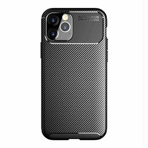 Apple iPhone Cases Carbon Fiber Anti-fingerprint Anti-collision Protective Cover