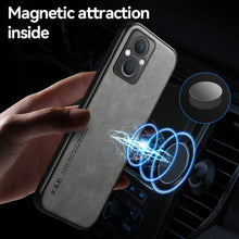 Load image into Gallery viewer, Oppo Case Built-In Magnetic Leather Protective Cover - yhsmall