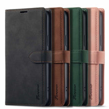 Load image into Gallery viewer, Magnetic Buckle Flip iPhone Case, 4 Colors Display