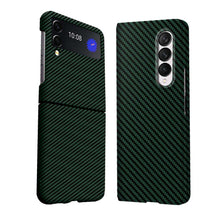 Load image into Gallery viewer, Samsung Galaxy Z Flip Fold Carbon Fiber Case Cover