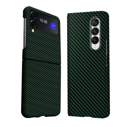 Samsung Galaxy Z Flip Fold Carbon Fiber Case Cover - yhsmall