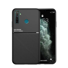 Load image into Gallery viewer, Realme Cases Matte Texture Built-In Magnetic Car Holder Protective Cover