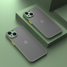Load image into Gallery viewer, Frosted Skin Feeling iPhone Case, Light Green