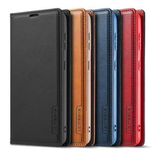 Load image into Gallery viewer, Business Leather Samsung Case Flip Window Cover - yhsmall