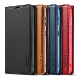 Business Leather Samsung Case Flip Window Cover - yhsmall