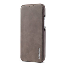 Load image into Gallery viewer, Apple iPhone Case Magnetic Flip Window With Bracket Function Leather Cover