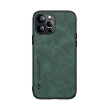 Load image into Gallery viewer, Built-In Magnetic Leather Protective Cover, Green