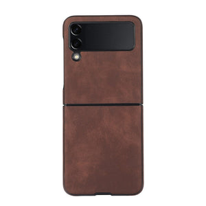 Samsung Galaxy Z Flip Fold Leather Case Cover