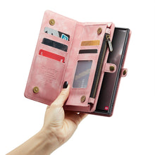 Load image into Gallery viewer, Samsung A Series Wallet  Cases Multi-function Cover